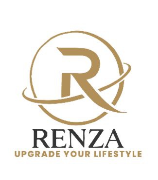 شعار متجر رينزا RENZA للمنتجات المتنوعة والتقنية وأسلوب الحياة.